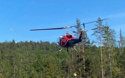 Skogbrannøvelse i Drangedal 22. og 23. mai 2024