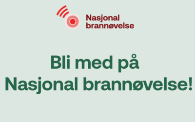 Bli med på Nasjonal brannøvelse!